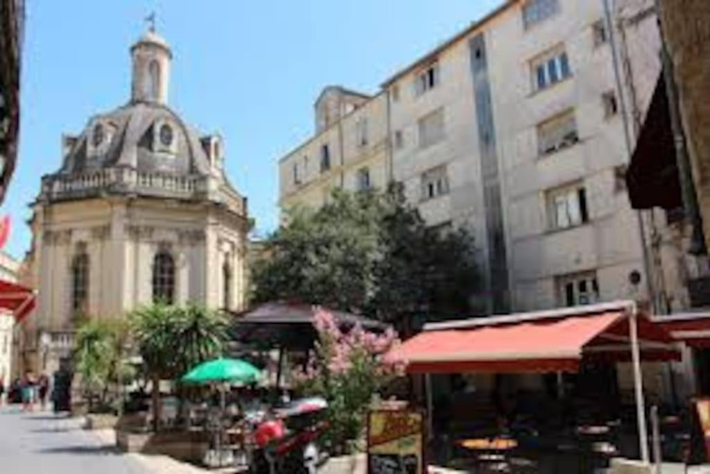 Studio Sous Les Toits Tres Bien Place Et Climatise 蒙彼利埃 外观 照片